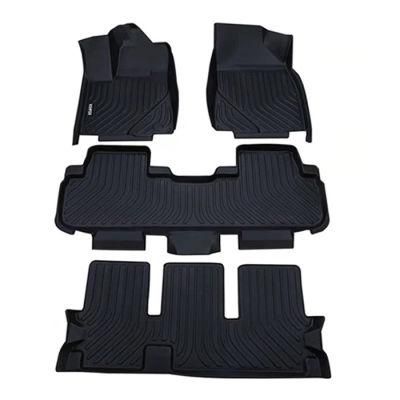 Car Floor Mats Custom Fit for 2014-2019 Toyota Highlander 7 Seats, All Weather Guard Floor Mats Floor Liners