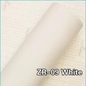 1.52X15m PVC Fabric Suede Sticker White Velvet Vinyl Film Car Wrap
