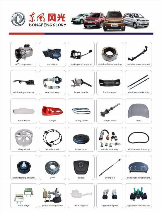Best Selling Car Spare Parts Rear License Plate Cover for Dongfeng Glory 330 (5506100-FA01-N17J)