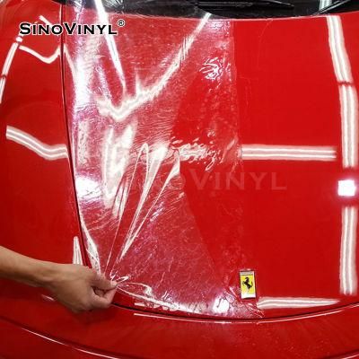 SINOVINYL Durability 5-7 Years Anti Yellowing Transparent TPU TPH PPF Film Car Paint Protection Film