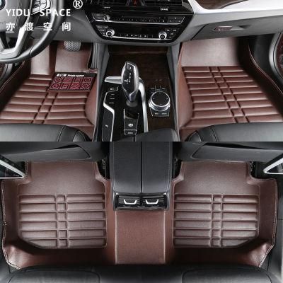 Wholesale Waterproof Wear Leather Anti Slip Red 5D Car Pad