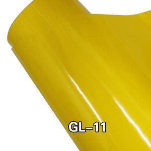 High Quality 1.52X30m Self Adhesive Glossy Vinyl Wrap Car Full Body Sticker