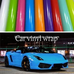 Glossy Car Film Self Adhesive Vinyl Colors Car Wrapping Vinyl Film, Car Vinyl Wrap Car Sticker Film