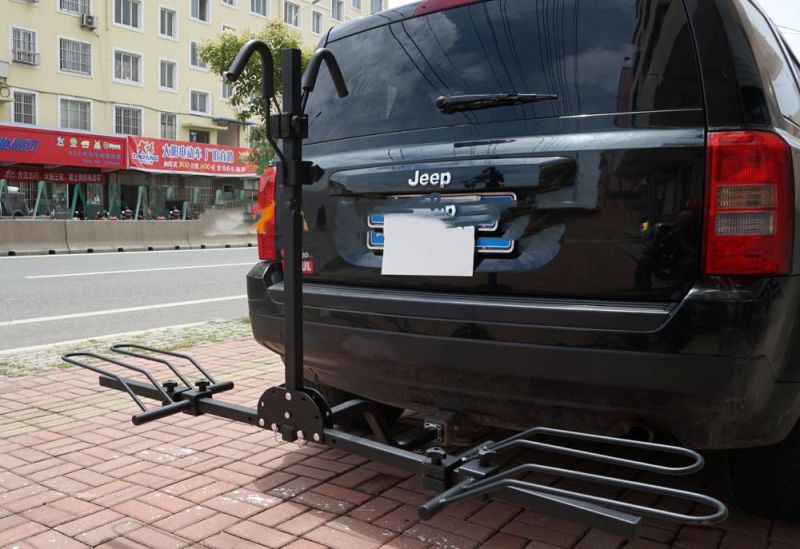 Tray Style Bicycle Carrier Racks Foldable Rack for Cars, Trucks, SUV and Minivans with 2′ Hitch Receiver