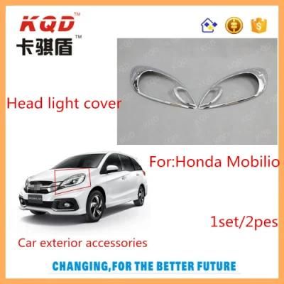 New Product Chrome Head Light Cover for Honda Mobilio