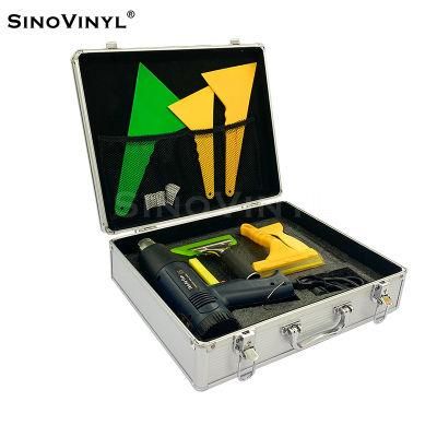 SINOVINYL Tools Box Steel Iron Vinyl Cutter Knife Blade For Car Sticker Wrapping Tool