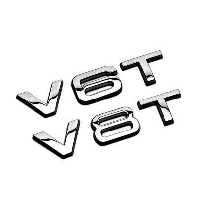 Custom 3D ABS Chrome Car Badge Emblem Auto Logo Sticker