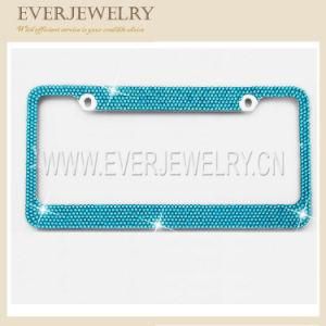 Car Rhinestone Lisence Plate Frame for USA and EU Style