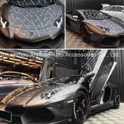 New Product Car Decal Crystal Metal Super Glossy Wrap Vinyl