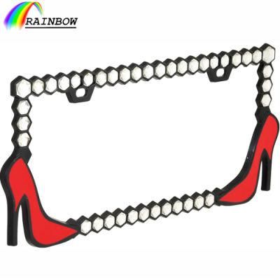 Best Selling Car Accessories Plastic/Custom/Stainless Steel/Aluminum ABS/Classic Carbon Fiber License Plate Frame/Holder/Mold/Cover
