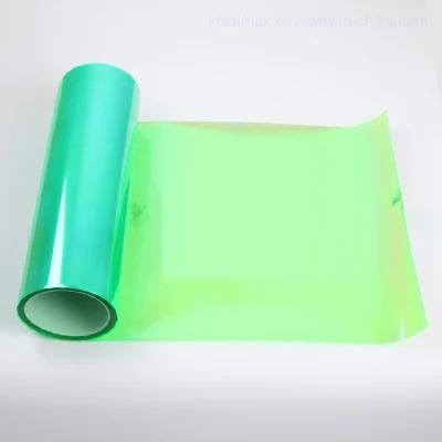 30cm*9m Car Headlight Decal PVC Material Chameleon Green Color Car Tint Film