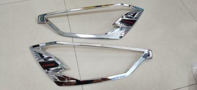 Chrome /Black Head &amp; Tail Light Cover for Isuzu D-Max 2020