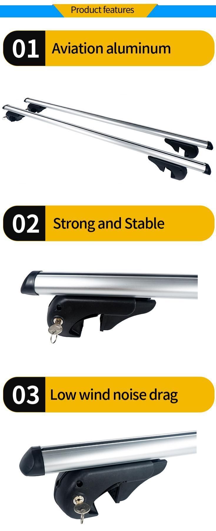 Hot Selling Aluminium Roof Rack Car Roof Rails Made in China