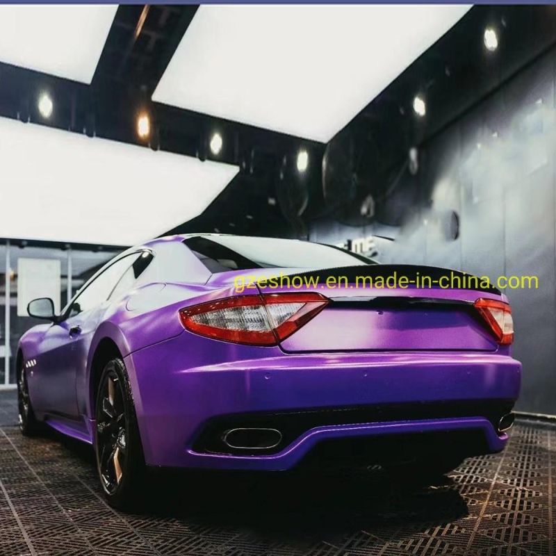 Diamond Purple Sand Gold Self Adhesive Car Wrap