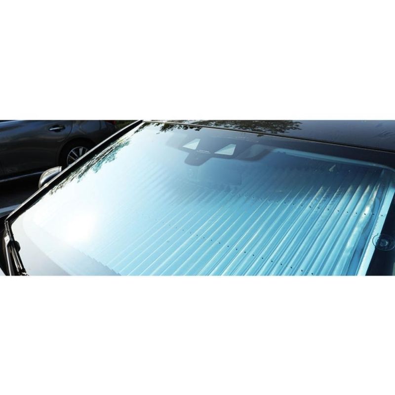 Retractable Windshield Sunshade for Auto Windshield Car Windshield and Rear Window - UV Protection Wyz20434