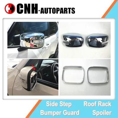 Auto Accessory Chromed Side Mirror Covers and Visor Rain Shield for Jeep Renegade 2016 2019