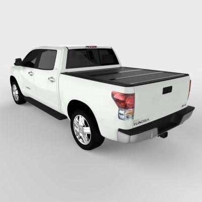 Hard Tri Tonneau Cover, Bak Hard Four Fold Tonneau Cover for Ford F-150/Dodge RAM1500/Dodge RAM1500/ Siera 1500