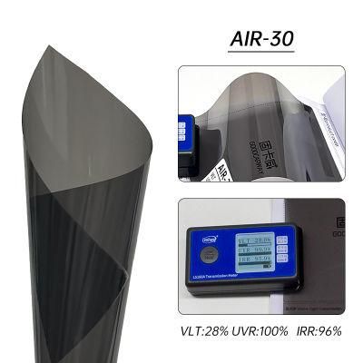 Car Glass Tint Film 1.52*30m Auto Solar Window Film Skin and Eye Protection