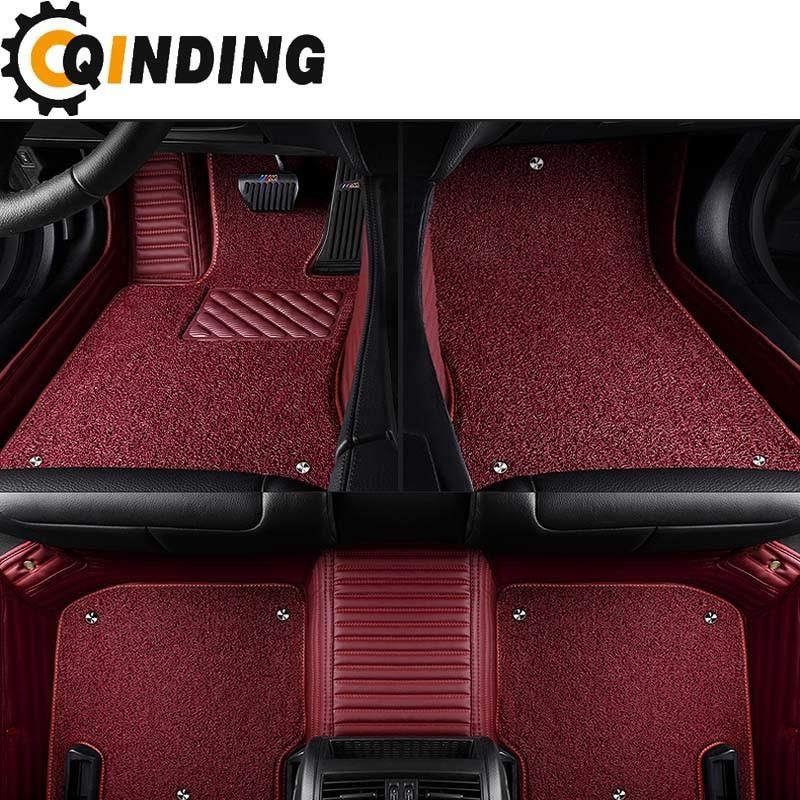 Factory Big Promotion Durable Protector Waterproof 5D PVC Leather Car Foot Carpet Floor Mat Car Mats