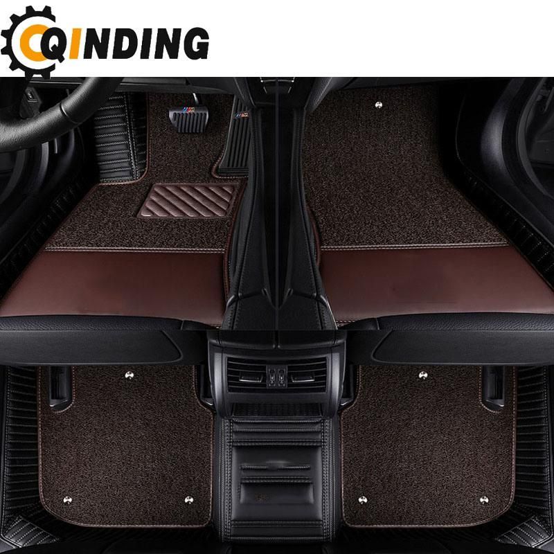 Factory Big Promotion Durable Protector Waterproof 5D PVC Leather Car Foot Carpet Floor Mat Car Mats
