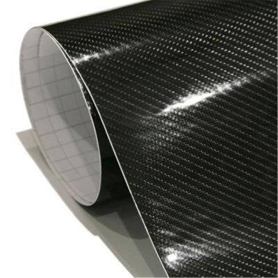 5D Carbon Fiber Car Vinyl Wrap Bubble Free for Car Wrapping Laptop Phone Cover PVC Car Sticker