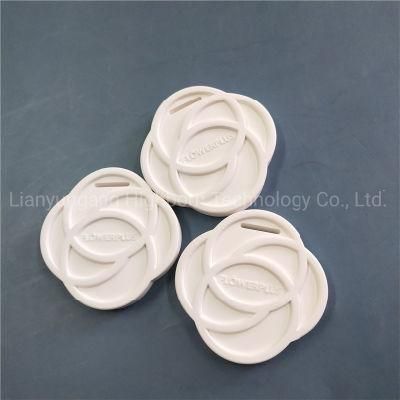 Customized Peony Flower Pattern Ceramic Gupse Scent Plate