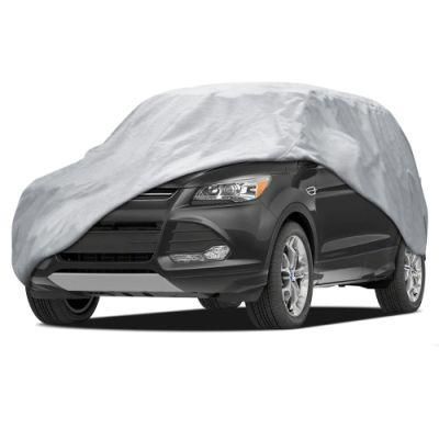 Car Cover All Weather UV Protection Basic Guard 3 Layer Breathable Dust Proof Universal Full Exterior Cover Fit SUV up to 201&prime;&prime;