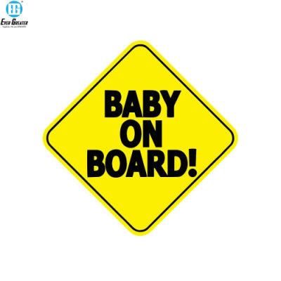 Baby on Board Book Light Personalised Sticker