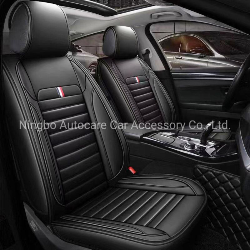 Hot Fashion Car Accessory Full Covered Car Seat Cover PVC Leather Car Seat Cushion Car Decoration Auto Spare Part