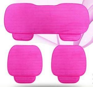 Pink New Design Plush Car Seat Cushion