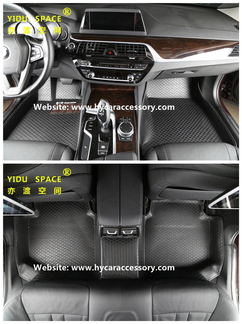 Wholesale Special Waterproof 5D Anti Slip Black Car Mats