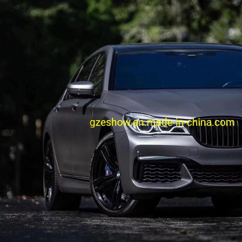 Chrome Car Wrap Film Deep Grey Sticker