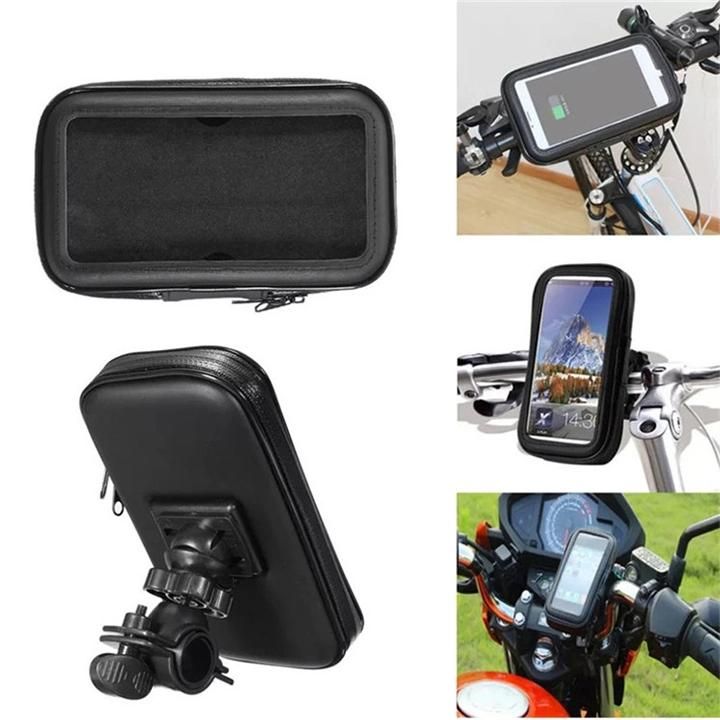 Three Sizes Anti-Shake Waterproof Bike Phone Mount Bicycle Cell Phone Holder Handlebar Bag