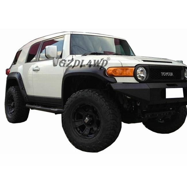 ABS Black Fender Flares for 2007-2014 Toyota Fj Cruiser