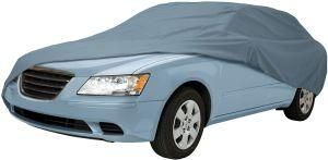 Solar Shield Breathable UV Protection Car Cover Fits Cars up to 200 Inch in Length-with Gust Guard Strap