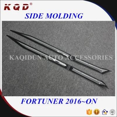 ABS Side Body Cladding Body Trims for Toyota Fortuner 2016
