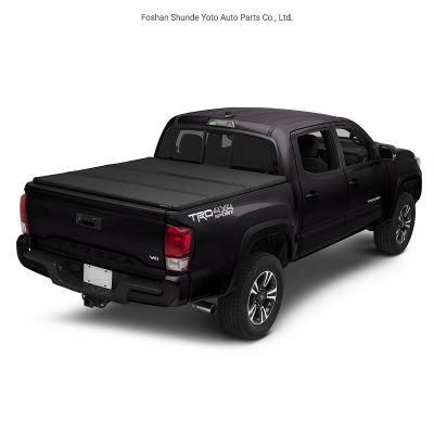 Tri Fold Hard Tonneau Cover for Toyota Hilux Vigo Revo Tacoma Tundra Hard Folding Tonneau Cover Hard Pickup Truck Bed Covers