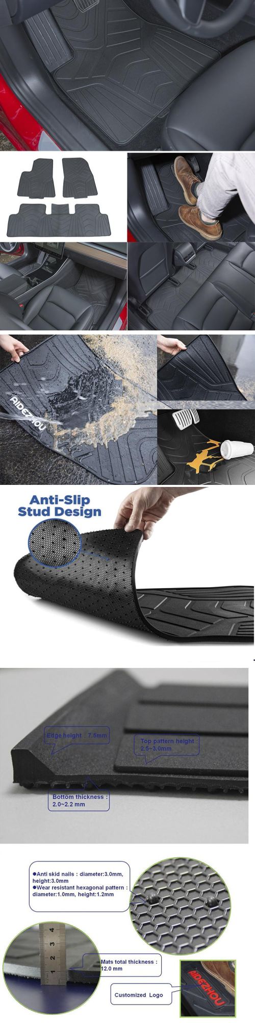 Custom All Weather Car Mat for Toyota Fortuner