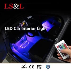 Wireless Voice Control Car RGB Internal Interior Ambient LED Light