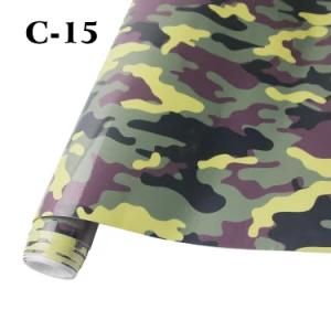 Good Quality Vinyl Paper Rolls Adhesive Film Camouflage Car Wrap