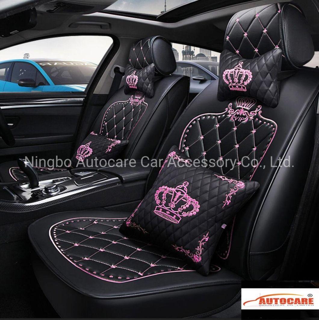 2020 Hot Fashion Crown Diamond Car Seat Cover