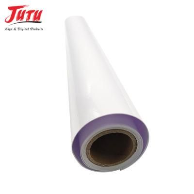 Jutu Factory Price Excellent Printability Easy Cutting Self Adhesive Film 0.914/1.07/1.27/1.37/1.52m Car Vinyl Wrap Sticker
