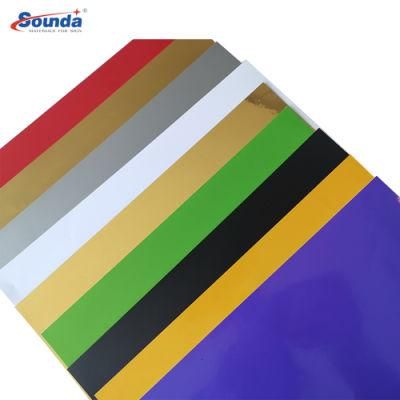 Customized Color Self Sticker PVC Printable Heat Resistant Permanent Self Adhesive Vinyl