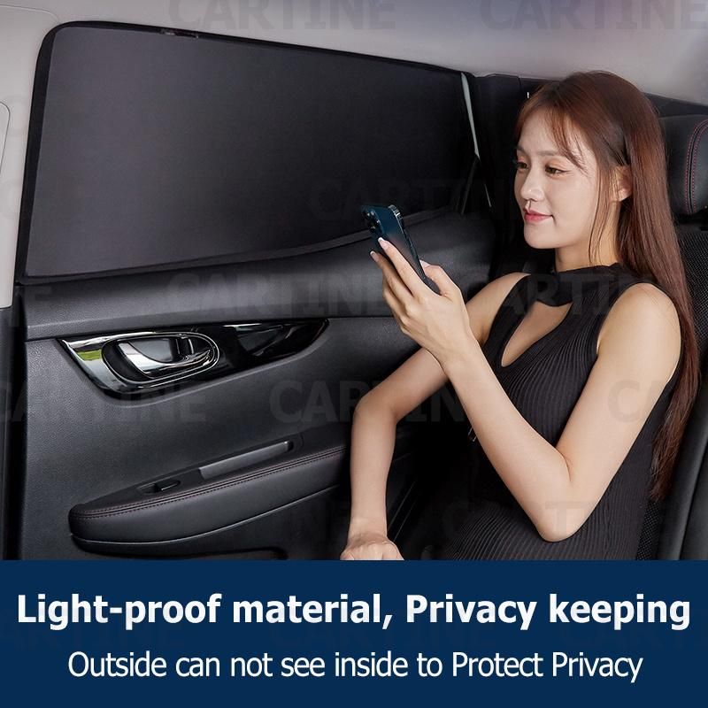 Car Privacy Film Sunshades Sun Window Shades Foldable Visors Blinds for Special Car