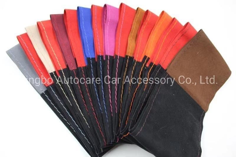 Leather Sewing Steering Wheel Cover High Quality Leather Sewing Steering Wheel Cover