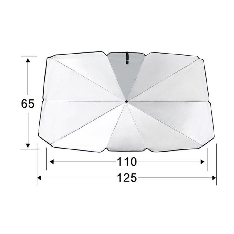 Custom Folding Retractable Foldable Car Windshield Sun Shade