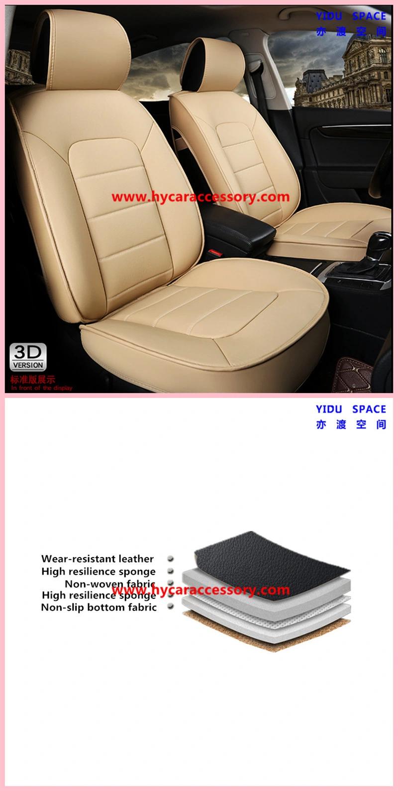 Car Accessories Car Decoration All Weather Universal Black PU Leather Auto Car Seat Cover