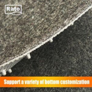Hot Sale 100% Polyester Surface Anti-Slip Plain Car Carpet Roll