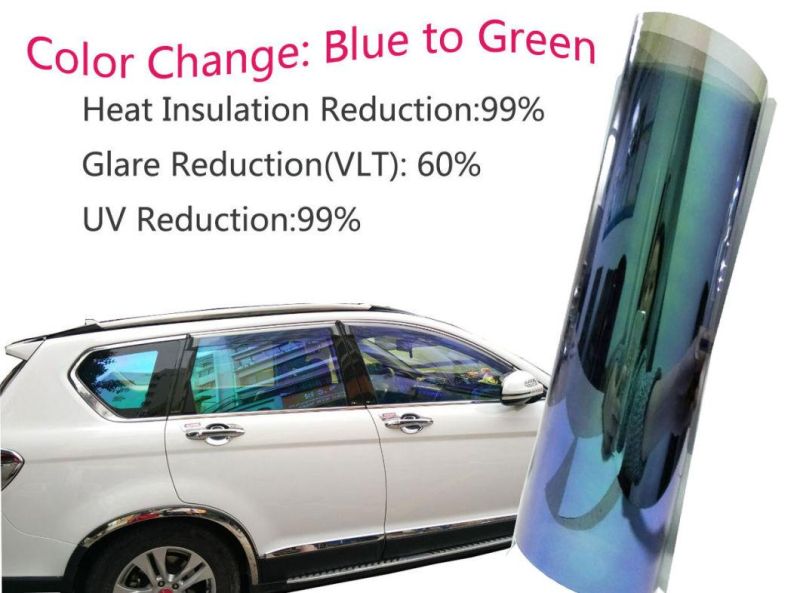 Color Changing Windshield Sticker Chameleon Window Glass Tinted Film