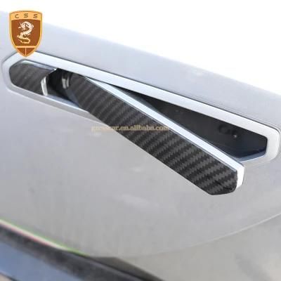 Wholesale Carbon Fiber Car Door Handle Set Covers Trim for Lamborghini Huracan Lp610